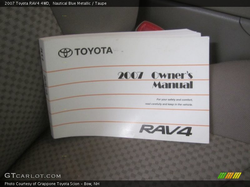 Nautical Blue Metallic / Taupe 2007 Toyota RAV4 4WD