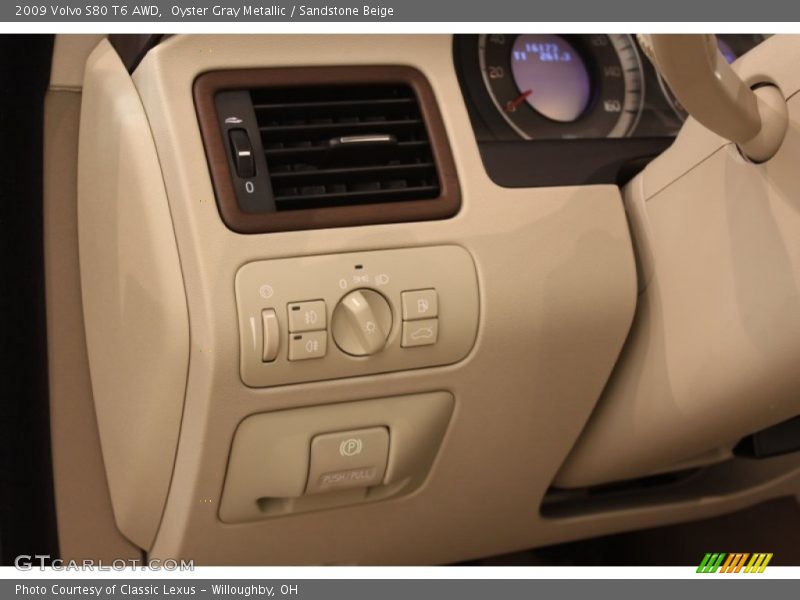 Controls of 2009 S80 T6 AWD
