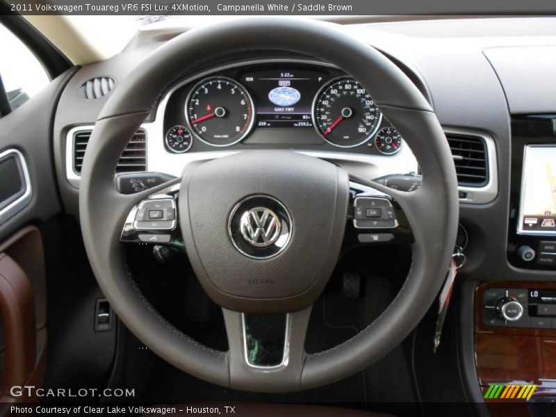  2011 Touareg VR6 FSI Lux 4XMotion Steering Wheel