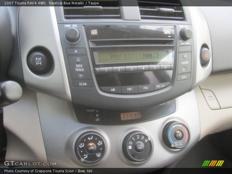 Nautical Blue Metallic / Taupe 2007 Toyota RAV4 4WD