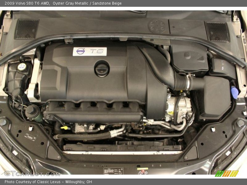  2009 S80 T6 AWD Engine - 3.0 Liter Twin-Turbo DOHC 24-Valve Inline 6 Cylinder