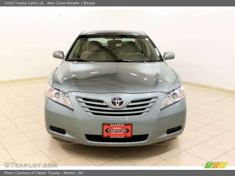 Aloe Green Metallic / Bisque 2009 Toyota Camry LE