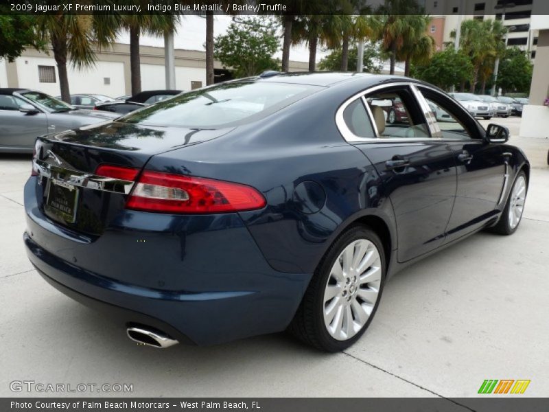 Indigo Blue Metallic / Barley/Truffle 2009 Jaguar XF Premium Luxury
