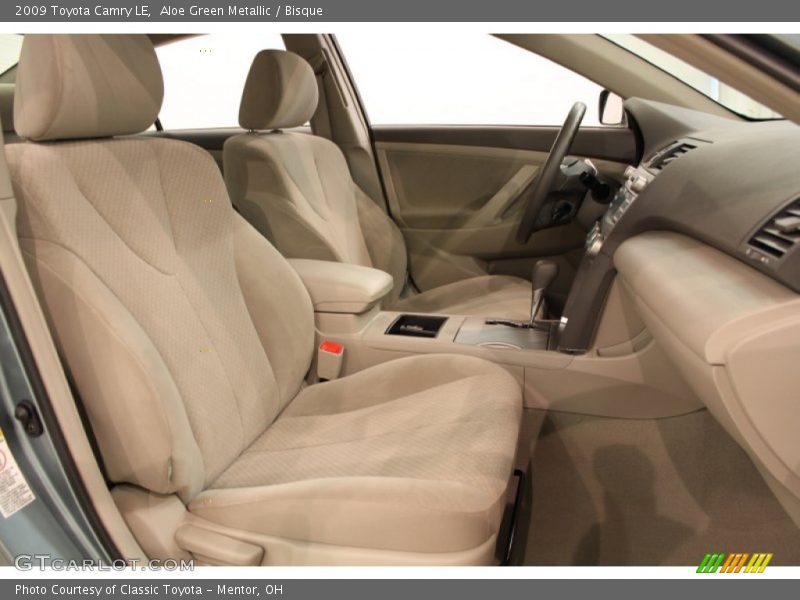 Aloe Green Metallic / Bisque 2009 Toyota Camry LE