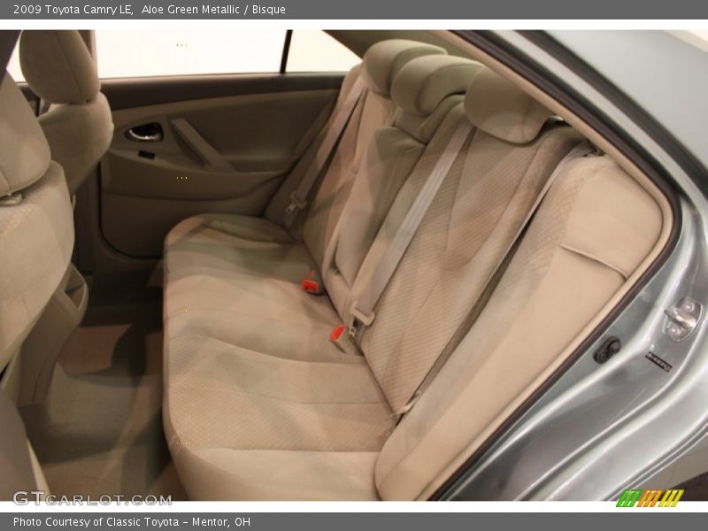 Aloe Green Metallic / Bisque 2009 Toyota Camry LE