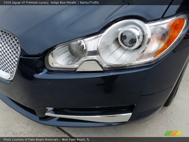 Indigo Blue Metallic / Barley/Truffle 2009 Jaguar XF Premium Luxury
