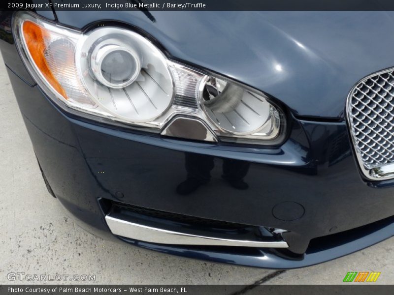 Indigo Blue Metallic / Barley/Truffle 2009 Jaguar XF Premium Luxury