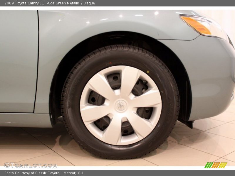 Aloe Green Metallic / Bisque 2009 Toyota Camry LE