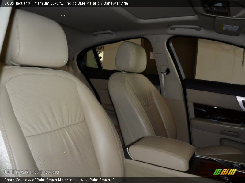 Indigo Blue Metallic / Barley/Truffle 2009 Jaguar XF Premium Luxury