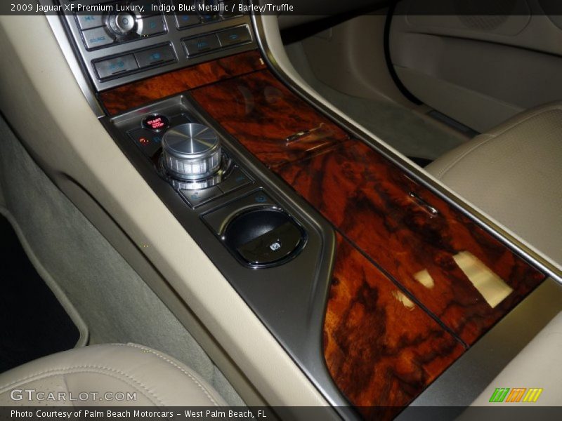 Indigo Blue Metallic / Barley/Truffle 2009 Jaguar XF Premium Luxury