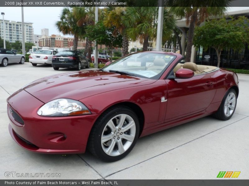  2008 XK XK8 Convertible Radiance Red Metallic