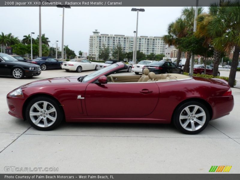  2008 XK XK8 Convertible Radiance Red Metallic