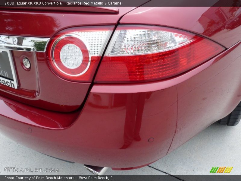 Radiance Red Metallic / Caramel 2008 Jaguar XK XK8 Convertible