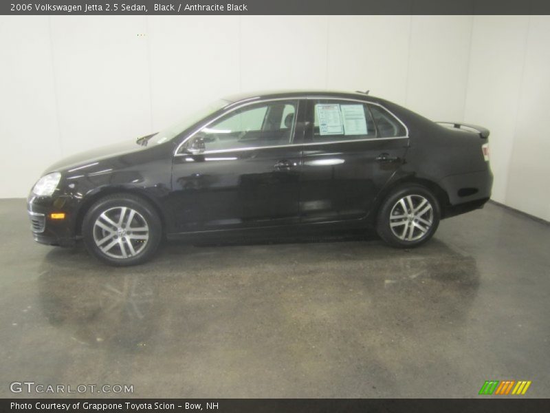 Black / Anthracite Black 2006 Volkswagen Jetta 2.5 Sedan
