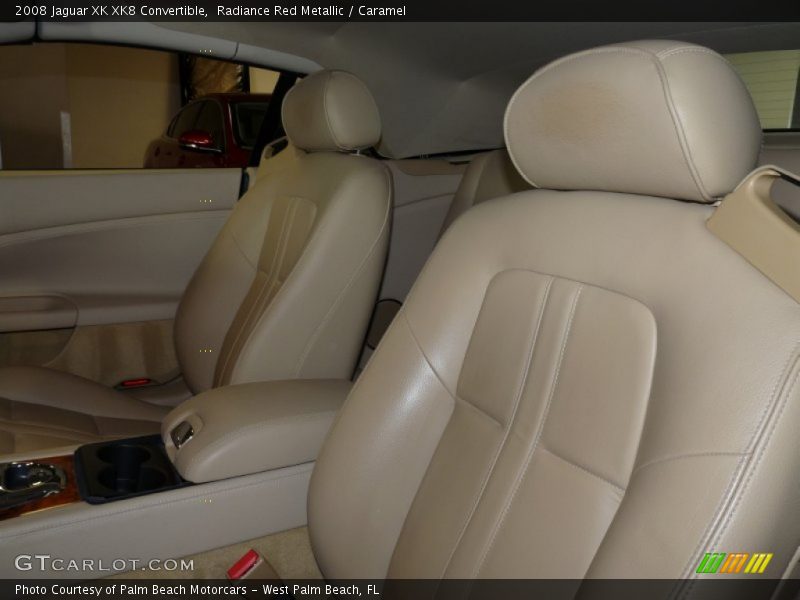 Radiance Red Metallic / Caramel 2008 Jaguar XK XK8 Convertible