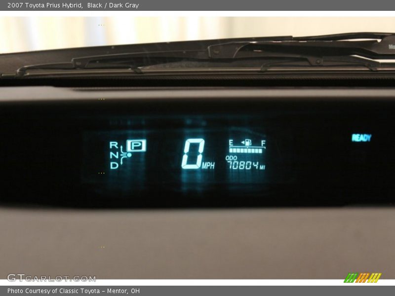 Black / Dark Gray 2007 Toyota Prius Hybrid