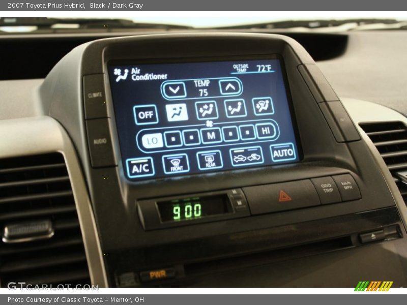 Black / Dark Gray 2007 Toyota Prius Hybrid