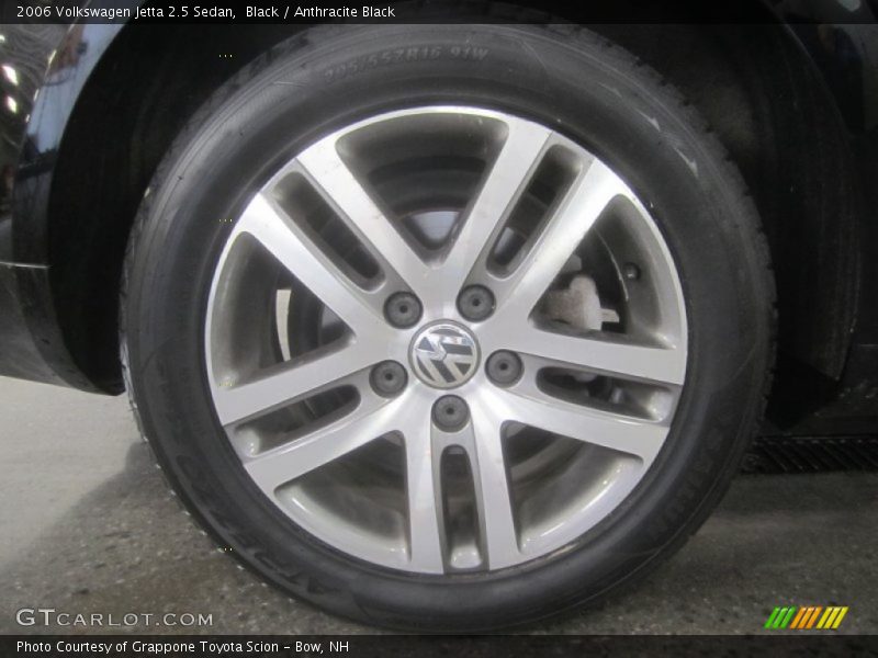 Black / Anthracite Black 2006 Volkswagen Jetta 2.5 Sedan
