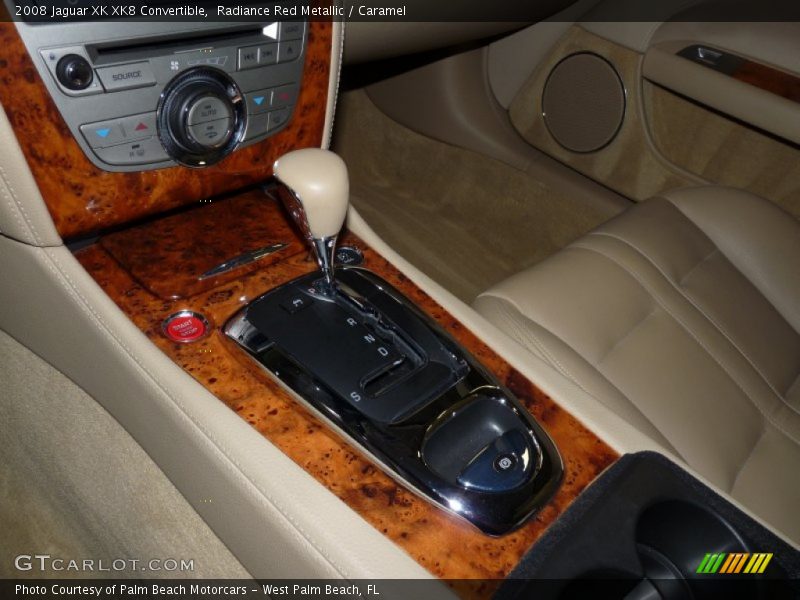 Radiance Red Metallic / Caramel 2008 Jaguar XK XK8 Convertible