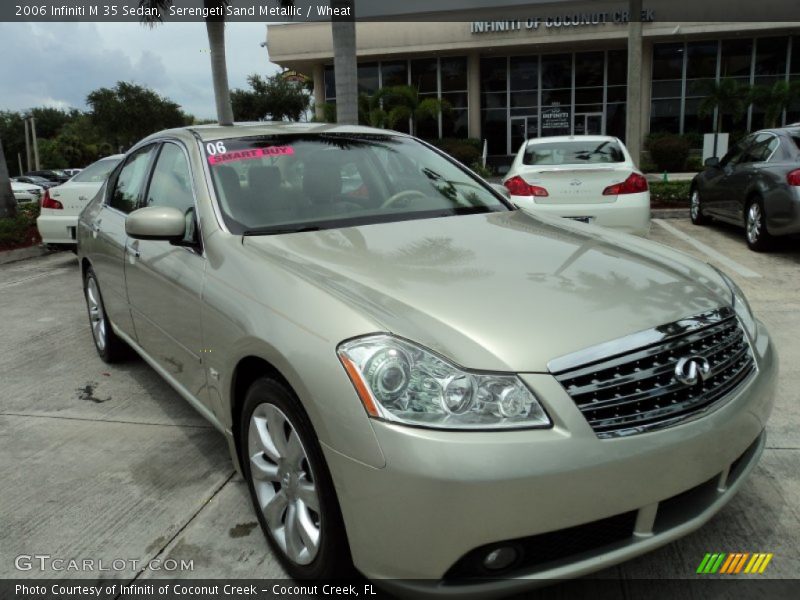 Serengeti Sand Metallic / Wheat 2006 Infiniti M 35 Sedan