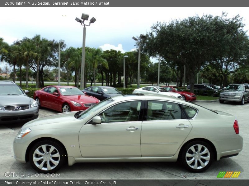 Serengeti Sand Metallic / Wheat 2006 Infiniti M 35 Sedan