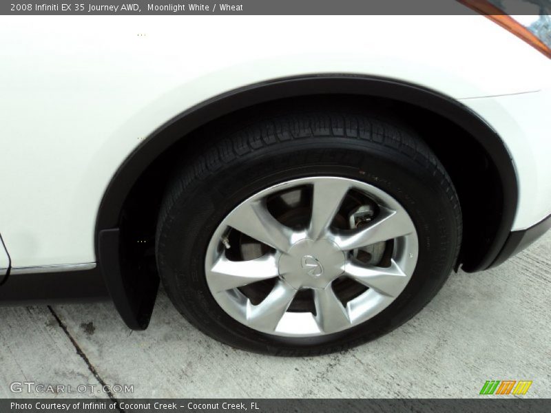 Moonlight White / Wheat 2008 Infiniti EX 35 Journey AWD