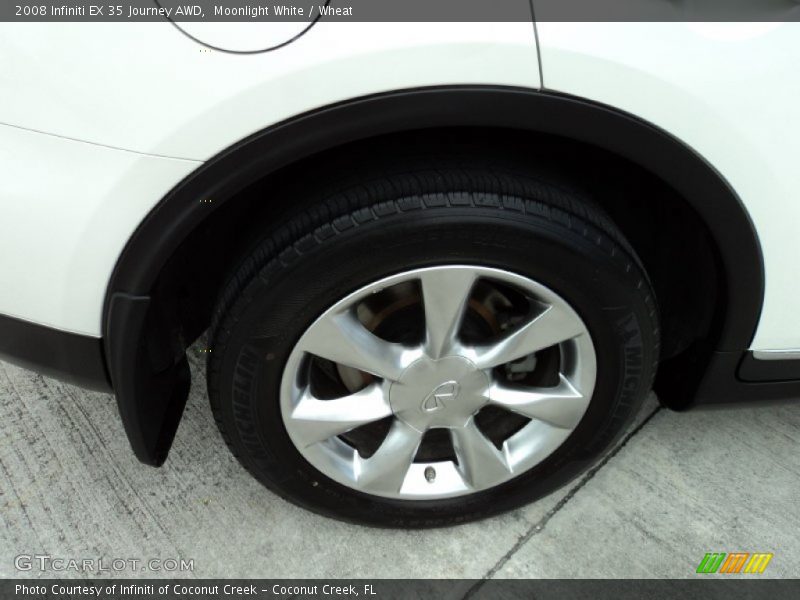 Moonlight White / Wheat 2008 Infiniti EX 35 Journey AWD
