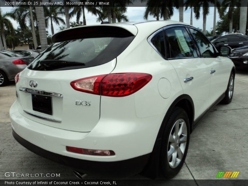 Moonlight White / Wheat 2008 Infiniti EX 35 Journey AWD