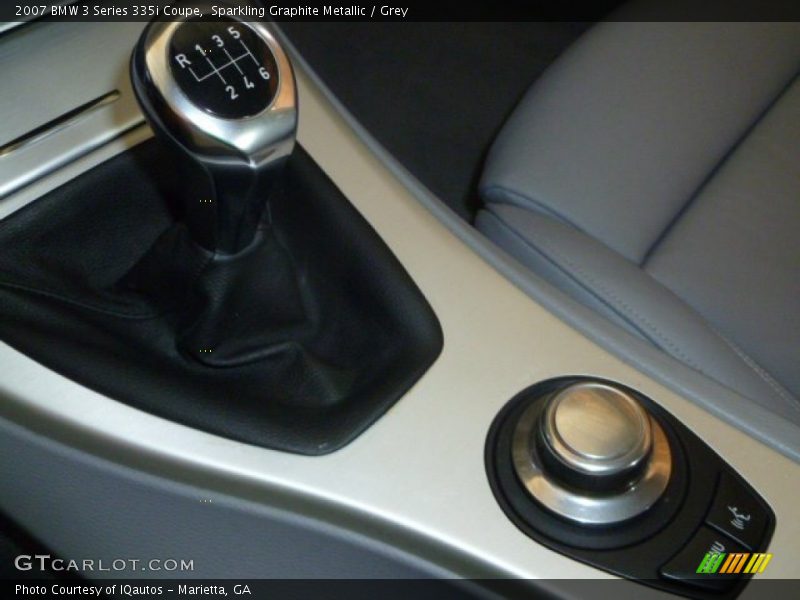 Sparkling Graphite Metallic / Grey 2007 BMW 3 Series 335i Coupe