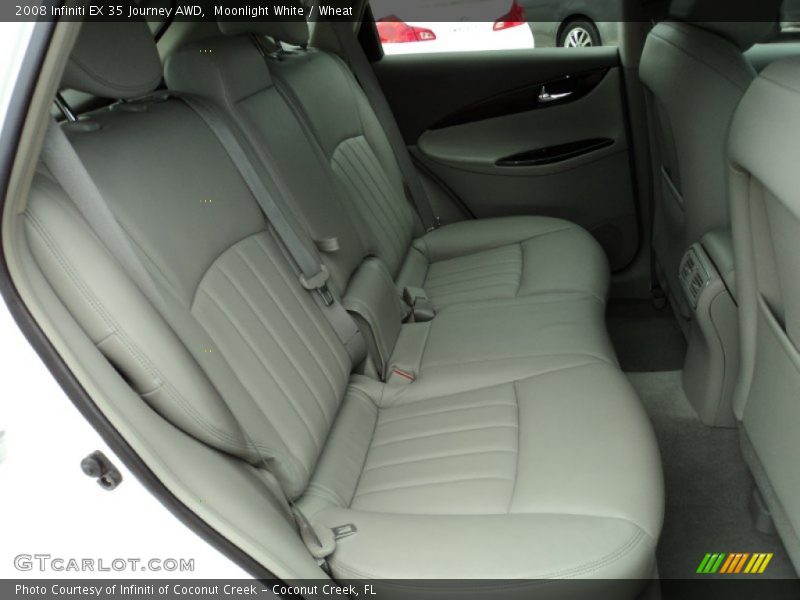 Moonlight White / Wheat 2008 Infiniti EX 35 Journey AWD