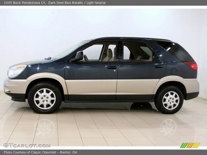 Dark Steel Blue Metallic / Light Neutral 2005 Buick Rendezvous CX