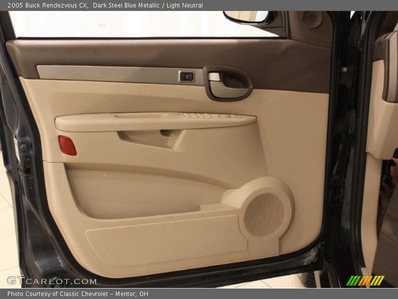 Dark Steel Blue Metallic / Light Neutral 2005 Buick Rendezvous CX