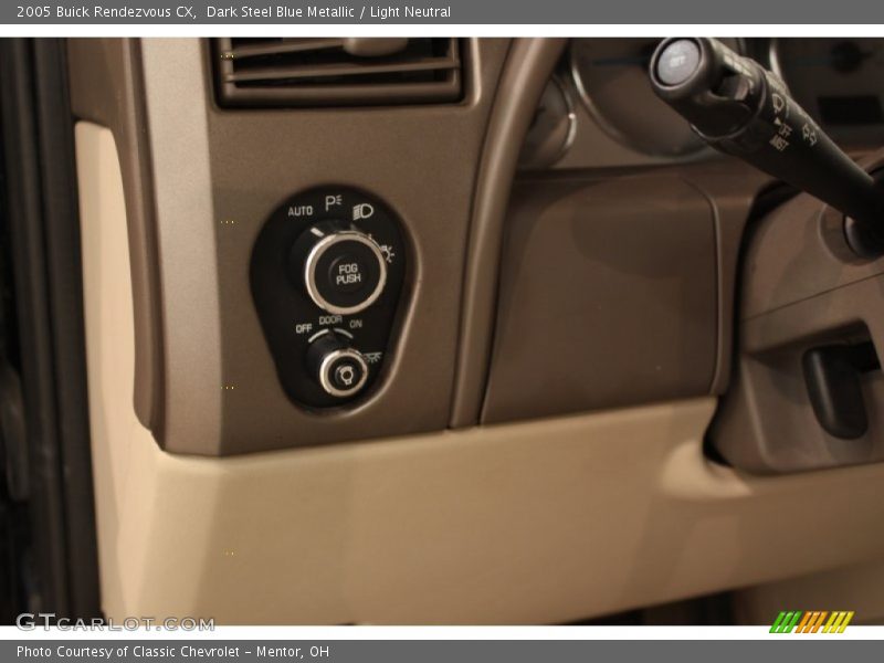 Dark Steel Blue Metallic / Light Neutral 2005 Buick Rendezvous CX