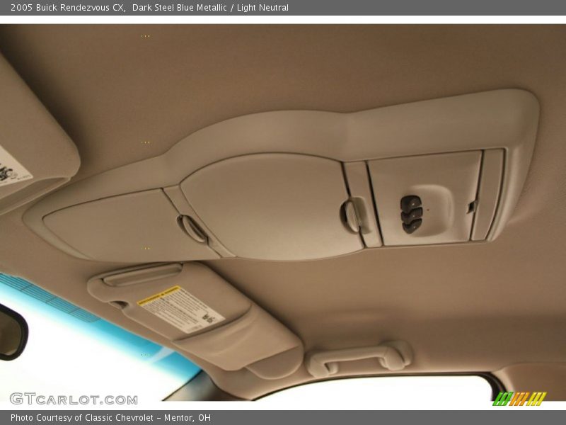 Dark Steel Blue Metallic / Light Neutral 2005 Buick Rendezvous CX