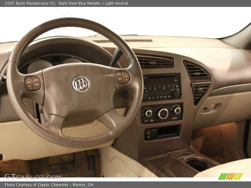 Dark Steel Blue Metallic / Light Neutral 2005 Buick Rendezvous CX