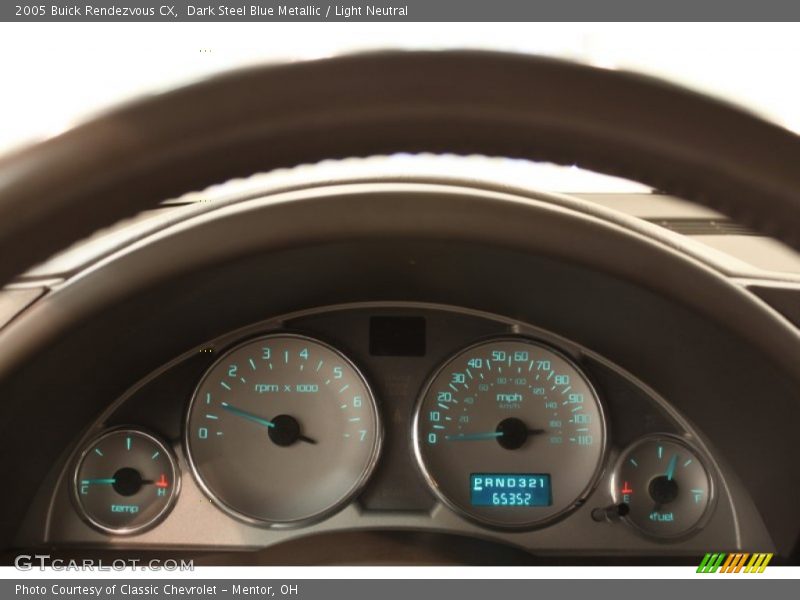 Dark Steel Blue Metallic / Light Neutral 2005 Buick Rendezvous CX