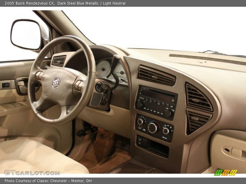 Dark Steel Blue Metallic / Light Neutral 2005 Buick Rendezvous CX