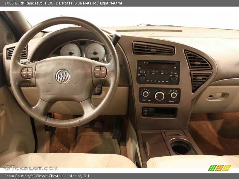 Dark Steel Blue Metallic / Light Neutral 2005 Buick Rendezvous CX