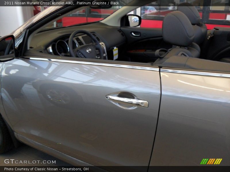 Platinum Graphite / Black 2011 Nissan Murano CrossCabriolet AWD