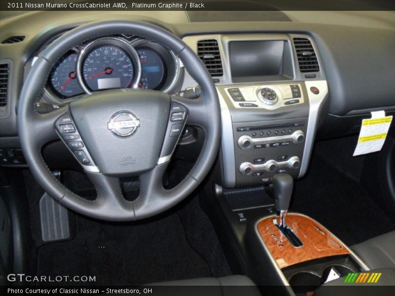 Dashboard of 2011 Murano CrossCabriolet AWD