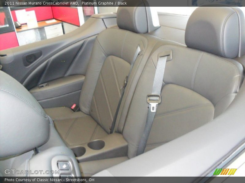  2011 Murano CrossCabriolet AWD Black Interior