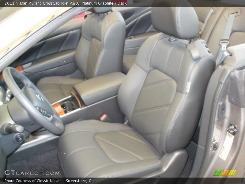  2011 Murano CrossCabriolet AWD Black Interior