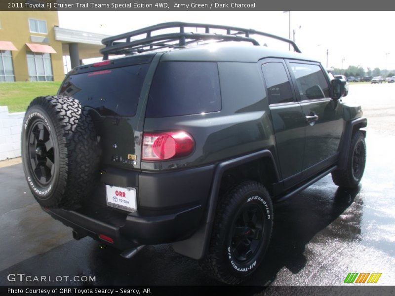 Army Green / Dark Charcoal 2011 Toyota FJ Cruiser Trail Teams Special Edition 4WD