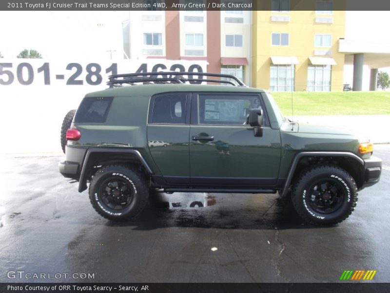 Army Green / Dark Charcoal 2011 Toyota FJ Cruiser Trail Teams Special Edition 4WD