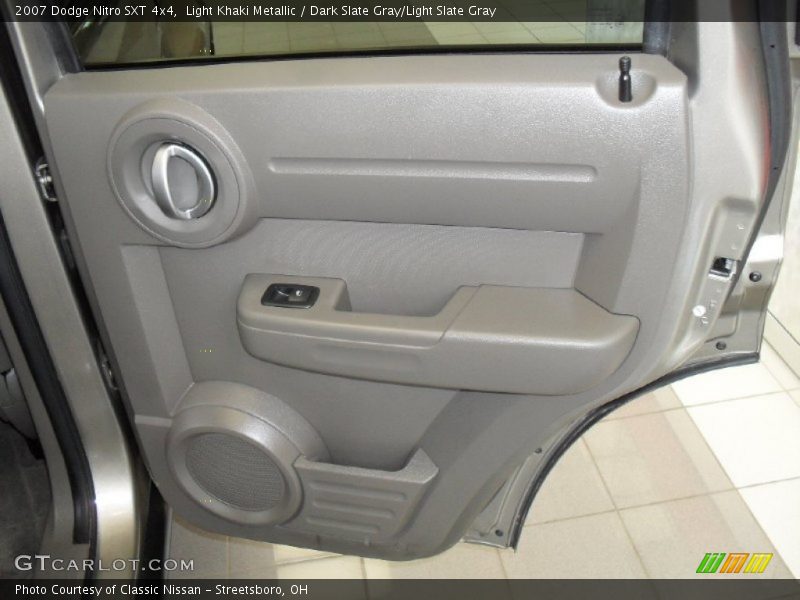 Light Khaki Metallic / Dark Slate Gray/Light Slate Gray 2007 Dodge Nitro SXT 4x4
