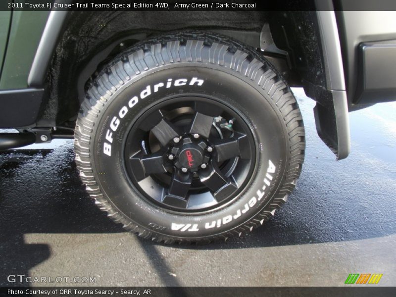 Army Green / Dark Charcoal 2011 Toyota FJ Cruiser Trail Teams Special Edition 4WD