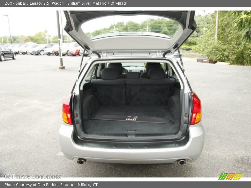 Brilliant Silver Metallic / Off-Black 2007 Subaru Legacy 2.5i Wagon