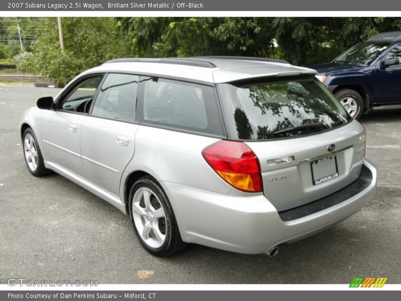 Brilliant Silver Metallic / Off-Black 2007 Subaru Legacy 2.5i Wagon