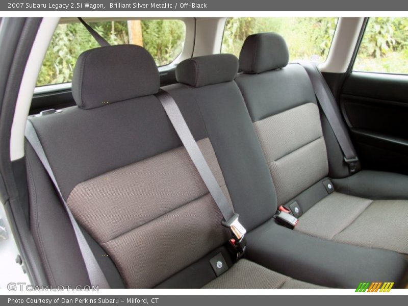 Brilliant Silver Metallic / Off-Black 2007 Subaru Legacy 2.5i Wagon