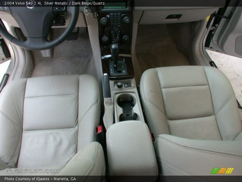 Silver Metallic / Dark Beige/Quartz 2004 Volvo S40 2.4i
